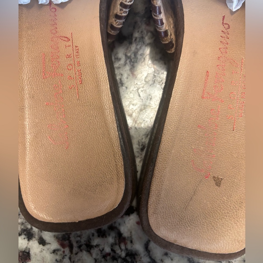 Salvatore Ferragamo Multicolor Patchwork Mules - image 6